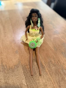 Lace & Lights Christie Barbie 90s African American Vintage 1990 Fashion Doll - Picture 1 of 9