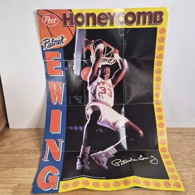 Post Honeycomb NBA Basketball Posters Patrick Ewing  1993 - Image 1 of 2