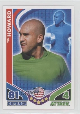Topps Match Attax 2010 Copa Mundial de Sudáfrica Edición Reino Unido Tim Howard Foto 1 de 2