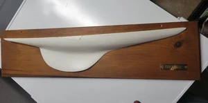 Columbia Half Hull Model 27" X 7" Schwarz Boat Co Two Rivers WI - Picture 1 of 11