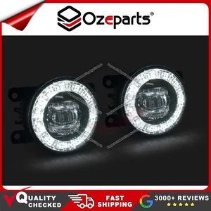 Pair Fog Light Spot Driving Lamp Halo LED For Suzuki Swift / Sport 2005~2016 - Picture 1 of 6