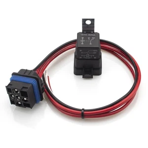 1 Pack 60/80 Amp 12 Volt Waterproof Automotive Relay with Pigtail, 5-Pin Heav... - Picture 1 of 7