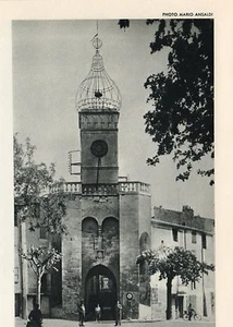 04 MANOSQUE PORTE SOUBEIRAN IMAGE 1956 OLD PRINT - Picture 1 of 1