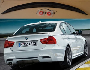 Aileron BMW Série 3 E90 Style MP De 2005 À 2012 Aileron Noir Brillant Spoiler - Afbeelding 1 van 4