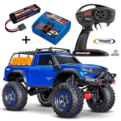 Traxxas TRX-4 High Trail Sport Blu TRX82044-4-BLUE-SET Set Di Ricambio - Immagine 1 di 4