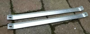 Land Rover Rear Wing STAY BRACKETS x2 Galvanized 332521 Series 2 2a S2a & 3 S3 - Picture 1 of 2