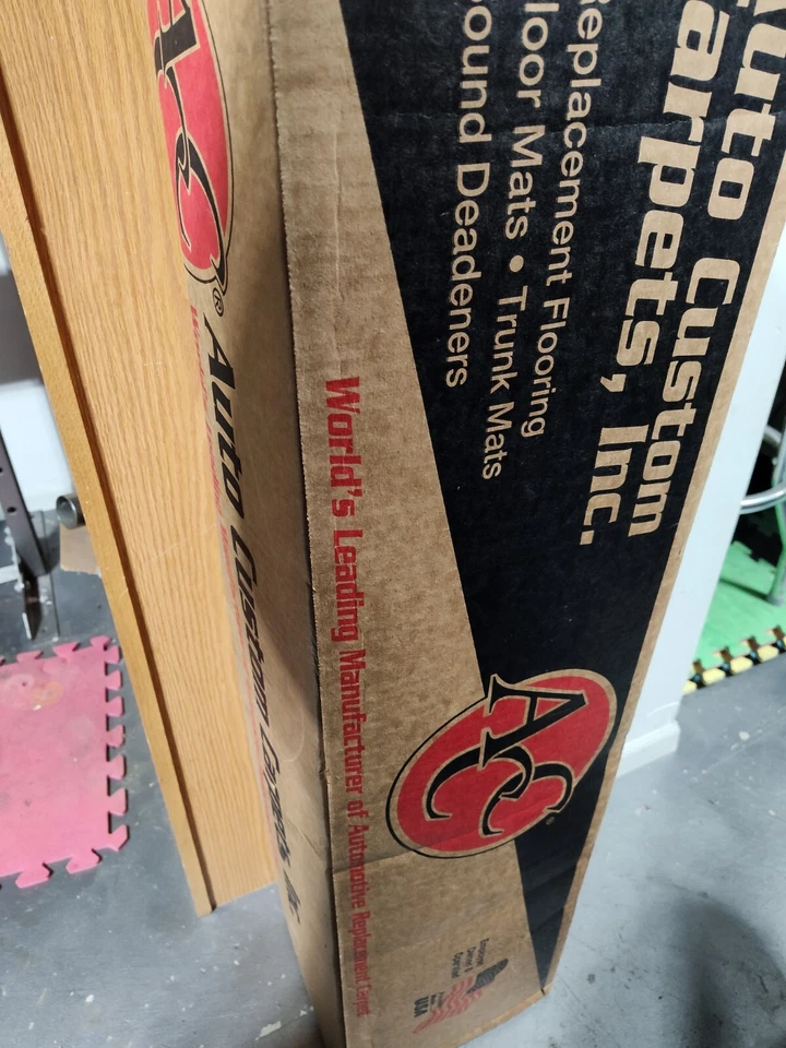 ACC Black Carpet Flooring for Passenger Area - 2003-2008 Nissan 350Z Coupe - Image 1 of 1