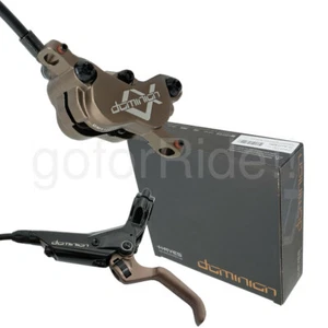KIT de freno de disco delantero/trasero de bronce Hayes Dominion A4 para bicicleta de montaña DH - Imagen 1 de 12