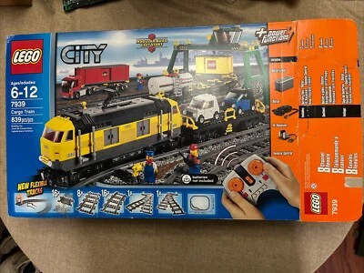 Lego City 7939 Cargo Train With Box, Instructions, All Train Parts, No Figures. - Image 1 of 4