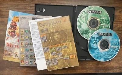 Age of Mythology PC CD-ROM 2 Discs with Manuals - Image 1 of 3