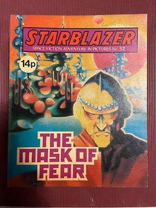 Starblazer Comic Space Fiction Adventure #52 1981 The Mask Of Fear 856f - Imagen 1 de 2