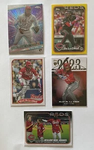Elly De La Cruz 2024 Topps 5 Karten LOT Rookie Yellow Stars Chrome Greatest Hits - Bild 1 von 2