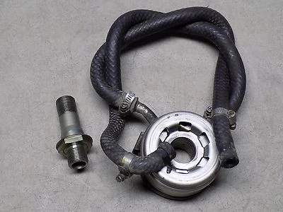 00 Kawasaki Ninja ZX6R ZX 600 R Oil Cooler w/ Hoses ~FastFreeShip~ Foto 1 de 4