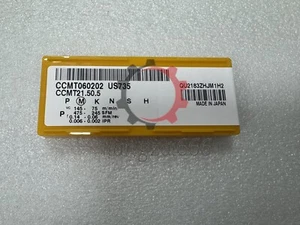 10pcs/box New Mitsubishi CCMT060202 US735 CCMT21.50.5 Carbide #G #F - Picture 1 of 5