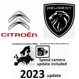 Peugeot Citroen - Sat Nav update 2023 UK & Europe & Speed cam - Picture 1 of 8