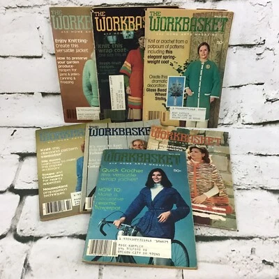 Vintage 1978 The Workbasket And Home Arts Magazine Collectible Lot Of 7 - Image 1 of 4