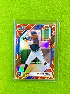 Cristian Pache GIRAFFE PRIZM SSP ROOKIE 2021 CRISTIAN PACHE VIP 2022 National SP