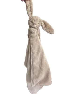 MANTA DE SEGURIDAD JELLYCAT FLOR JAZMÍN CONEJITO PELUCHE SUAVE TAGGIE 12"X 13" Foto 1 de 4