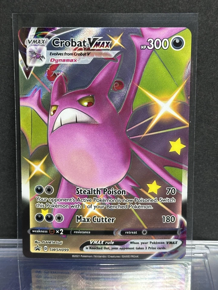 SWSH: Sword & Shield Promo Cards #SWSH099 Crobat VMAX Promo - Image 1 of 1