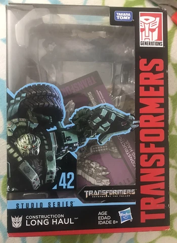 Transformers Studio Series Long Haul Box & Insert Only  Mint (& Booklet) Cover