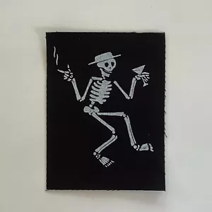 Social Distortion Cloth Patch 5" X 4" Punk Rock dead kennedys adicts (CP84) - Picture 1 of 1