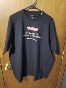 Budweiser T-Shirt Short Sleeve Navy Blue NWT XXL - Picture 1 of 4