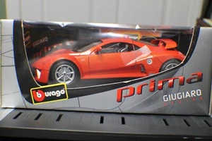 Giugiaro Design Prima 1:1 Scale Burago Red Edition Diecast Sealed Box - Bild 1 von 8