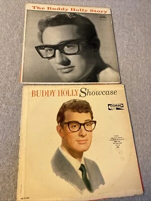 Lot Of 2. Lp  Record Buddy Holly Showcase & Story -Coral Crl 57450, 57279-Nice Foto 1 de 4