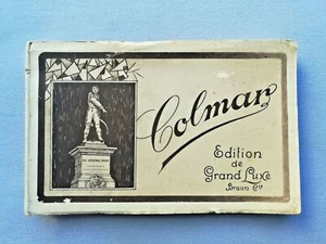 CARNET 20 CP ANCIENNES COLMAR ALSACE XXème   - Foto 1 di 4