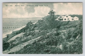 West Side Nassau Point Cutchogue Long Island New York c1905 Albertype Postcard - Picture 1 of 2