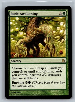 Magic The Gathering Fifth Dawn Rude Awakening #92/165 MTG TCG CCG - Image 1 of 2