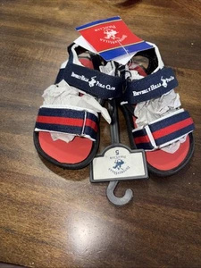 Neu mit Etikett Beverly Hills Polo Club Kleinkind Sandalen Größe 5 - Bild 1 von 4
