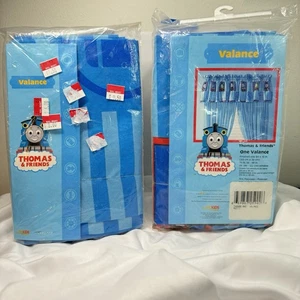 Thomas & seine Freunde Volant (2) Vintage Kinder Zug Schlafzimmer Dekor Neu passt 36-48" - Bild 1 von 8