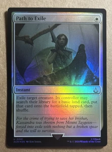 MTG Assassins Creed Path to Exile Foil U0081 - Picture 1 of 1