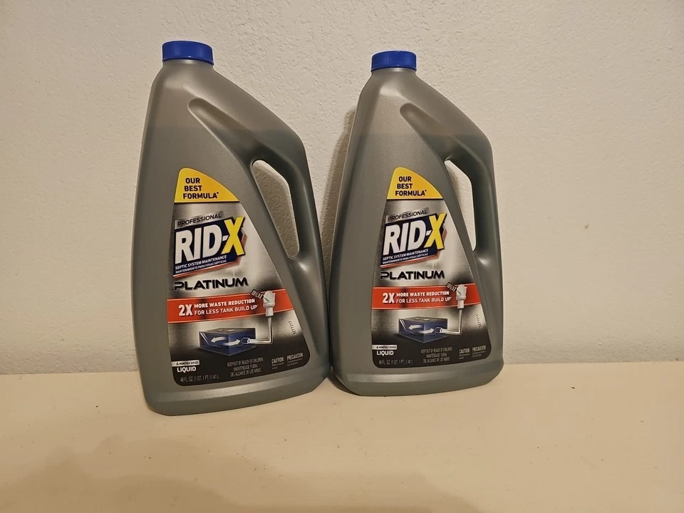 Rid-X Septic Tank System Treatment 6 Month Supply Liquid 48oz
