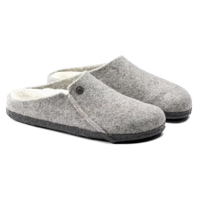 Zapatillas Birkenstock Zermatt Remache Piel de Oveja Gris Claro EE. UU. 7 EUR 38 Nuevas Foto 1 de 4