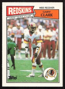 1987 Topps American/UK #18 Gary Clark Washington Redskins NO RESERVE! - Picture 1 of 2