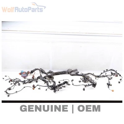 2015-2018 AUDI A8 D4 4.0L - Engine Wiring Harness 4H1971713DP - Image 1 of 4