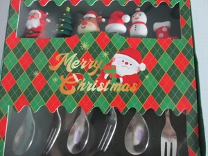 Deko Tee- Löffel Weihnachten 6er-Set - Bild 1 von 2