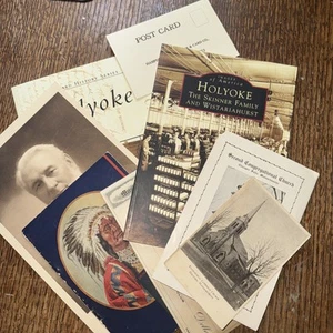 Posten Holyoke, Massachusetts Bücher & Skinner Seidenmühle und Familie Ephemera - Bild 1 von 21