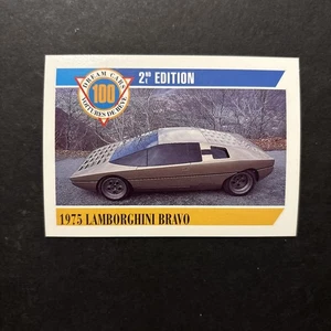 Jb26 Action Dream Cars 100 2nd Addition 1992 #21 Lamborghini Bravo 1975 - Bild 1 von 2