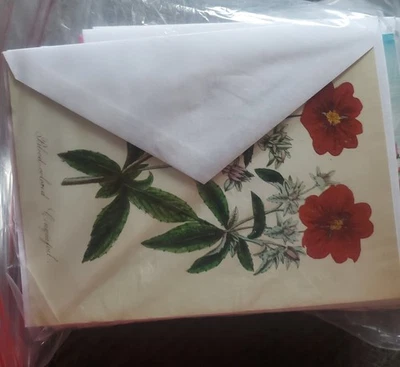 Tarjetas de felicitación en blanco. Varias imágenes como animales, paisaje, recién coloreadas Foto 1 de 4