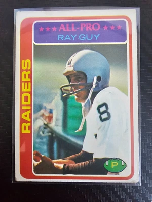 1978 Topps Football #260 Ray Guy RAIDERS - Image 1 of 2