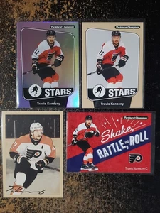 2024-25 Parkhurst Champions TRAVIS KONECNY Rainbow, Retro & Beige LOT! #236 - Picture 1 of 2