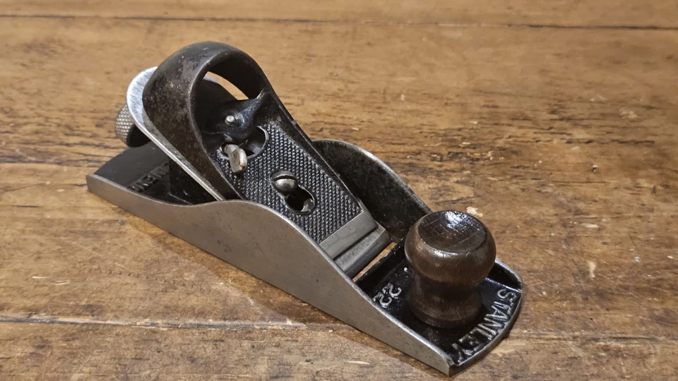 Stanley No 220 Block Plane. Made in England. - Image 1 of 4