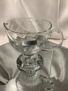Toscany Glass Hand Blown Creamer Made In Poland - NEW - Picture 1 of 7