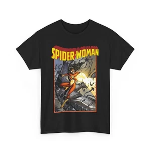 Spider-Woman T-Shirt - George Perez Art - Marvel Comics - Jessica Drew - Picture 1 of 46