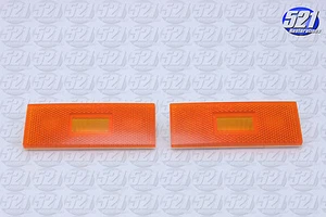 Par de lentes marcadoras delanteras ámbar para 70 RoadRunner GTX 71 Scamp Duster Mopar - Imagen 1 de 2