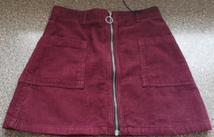 Topshop Damen Minirock Gr. 6 sehr guter Zustand Reißverschluss vorne - Bild 1 von 4