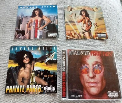 Howard Stern  LOOK 4 CD Lot Crucified w/ BONUS Private Parts 1991 Free Ship LOOK - Image 1 of 4